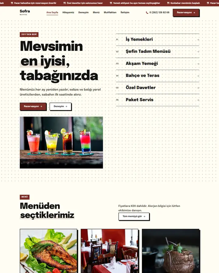 Tema 01 – Brütalist tasarım önizlemesi