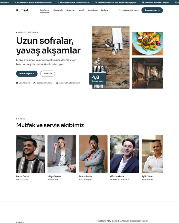 Tema 14 – Minimal tasarım önizlemesi
