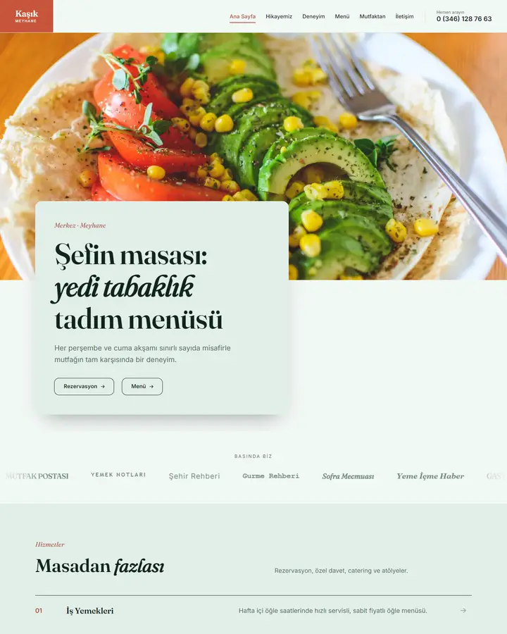 Tema 18 – Doğal & Organik tasarım önizlemesi