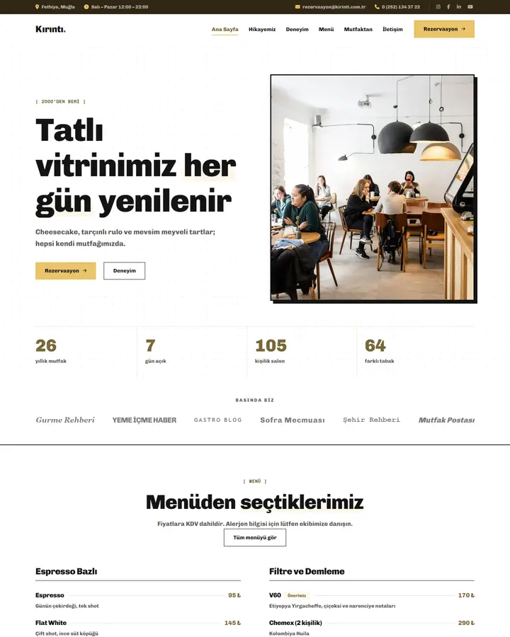 Tema 26 – Brütalist tasarım önizlemesi