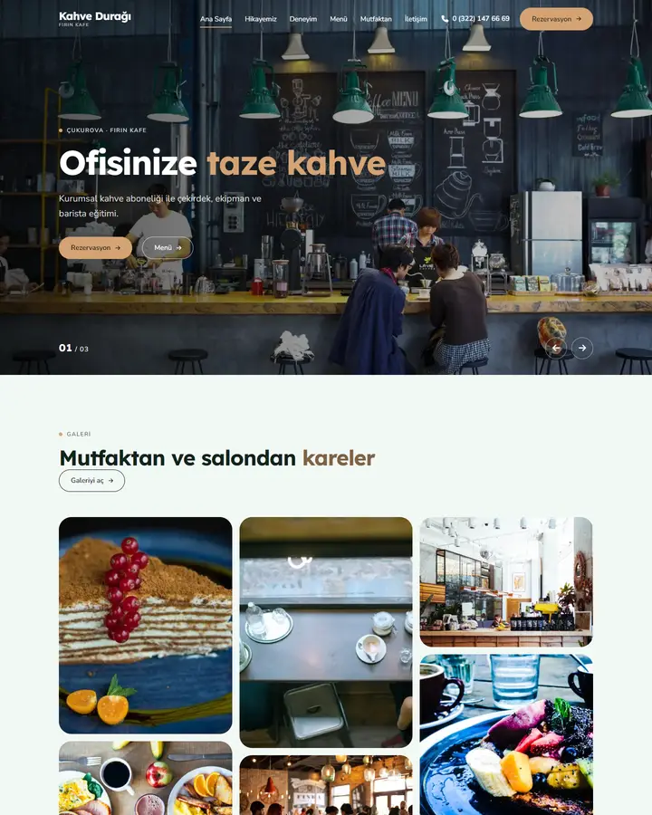 Tema 30 – Samimi & Yumuşak tasarım önizlemesi