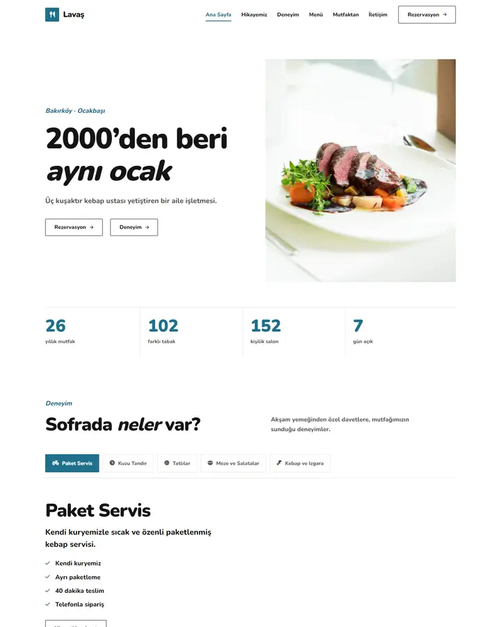 Tema 41 – Editoryal Dergi tasarım önizlemesi