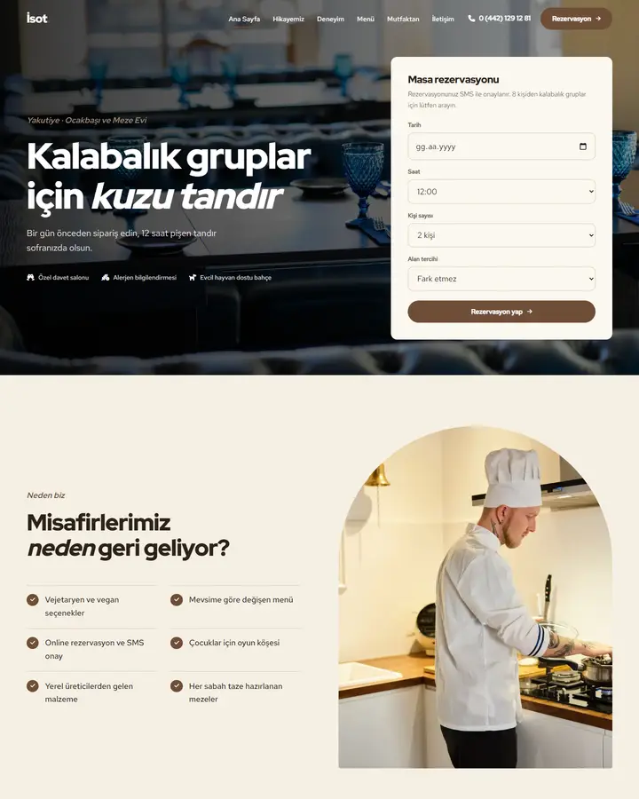Tema 44 – Sıcak Zanaat tasarım önizlemesi