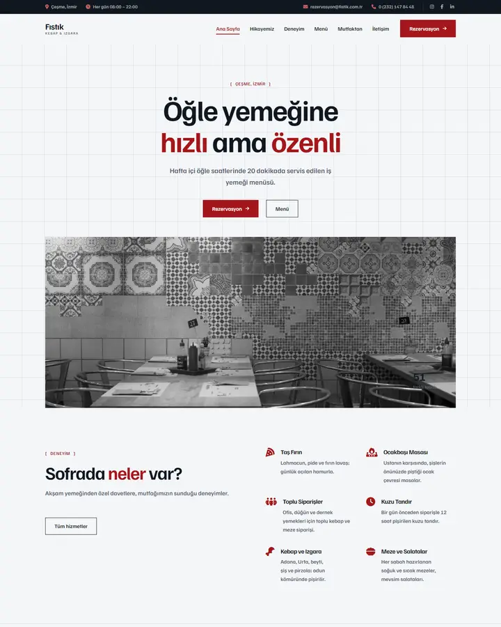 Tema 45 – İsviçre Izgara tasarım önizlemesi